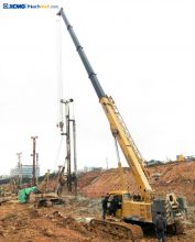 XCMG manufacturer 40 ton mobile crawler boom crane machine for sale