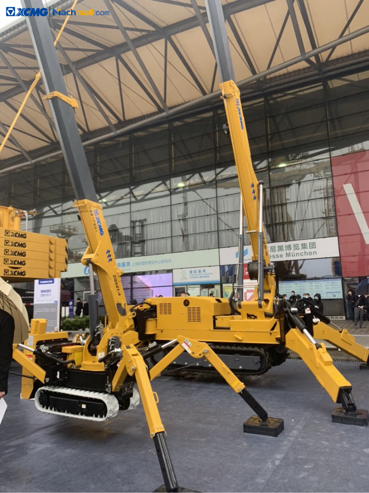 XCMG 5 ton mini crawler spider crane for sale