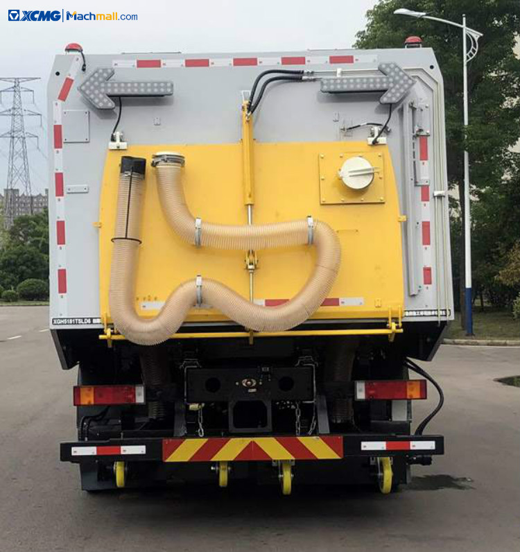 XCMG manufacturer 8 cbm dry road sweeper cleaning truck for sale