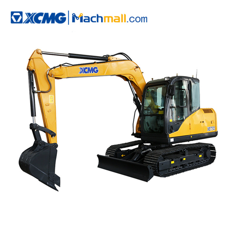 7.5 ton XCMG crawler excavator XE75DA price