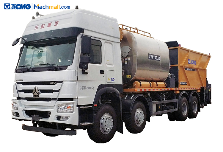 XCMG asphalt machine XTF1403R 4m spray width for road surface sale