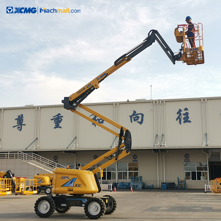 16m XCMG mobile electric lift platform XGA16 price