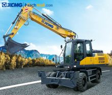 XCMG manufacturer 15 ton wheel excavator XE160W With Euro Stage IV for sale