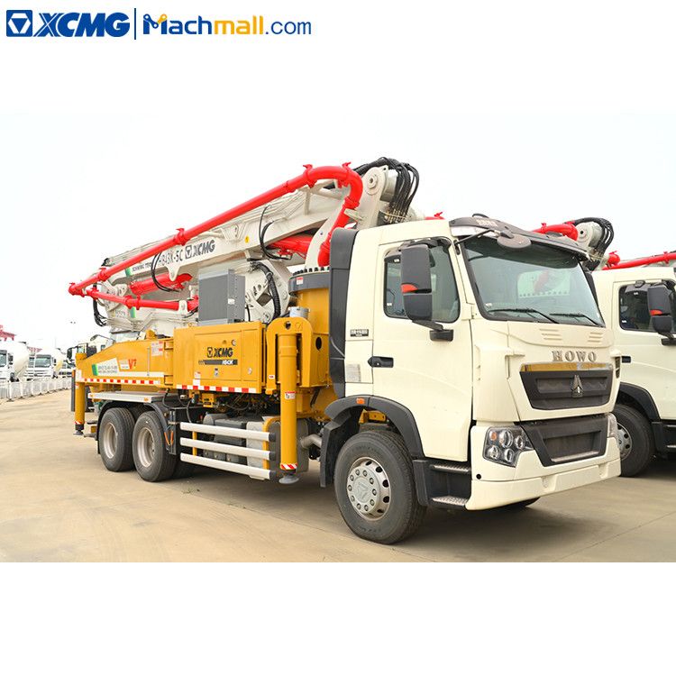 XCMG concrete pump machine diesel with Sinotruk HOWO chassis HB43V sale in Vietnam