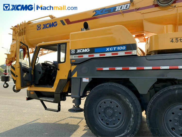 XCMG manufacturer XCT100 100 ton crane price