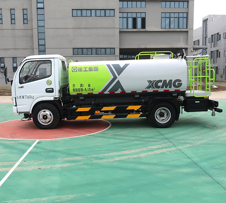 XCMG 4m3 XZJ5070GQXD5 small road cleaning truck machine for sale