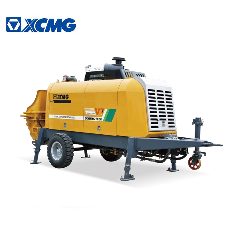 XCMG Official Concrete Machinery HBT5008V trailer concrete pump price for sale