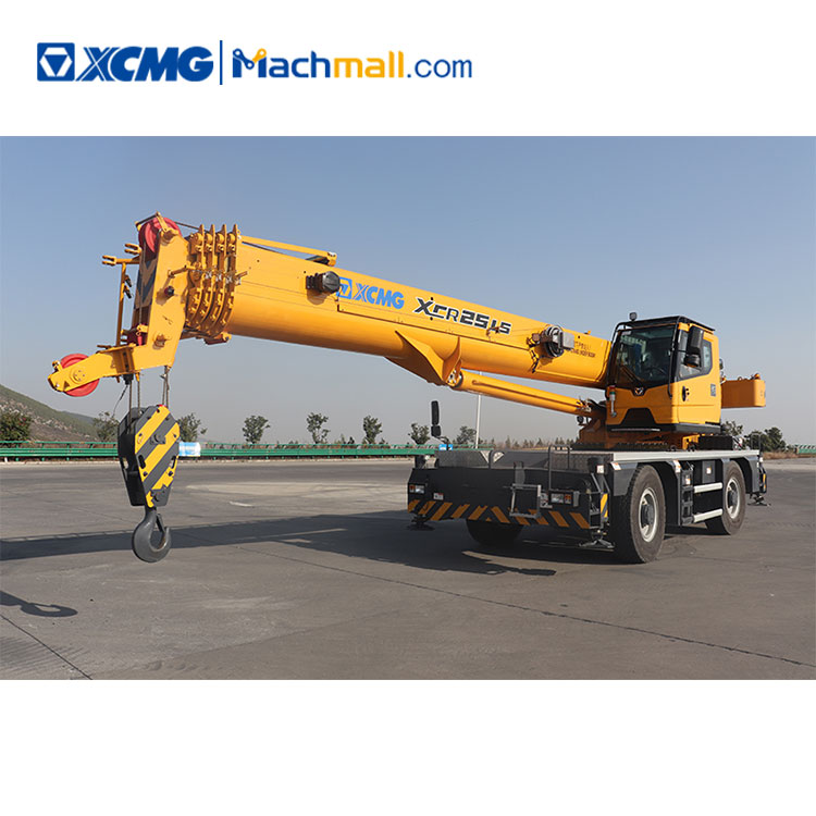 XCMG Hot Sale 25 ton Lifting Machinery XCR25L4 Rough Terrain Crane For Sale