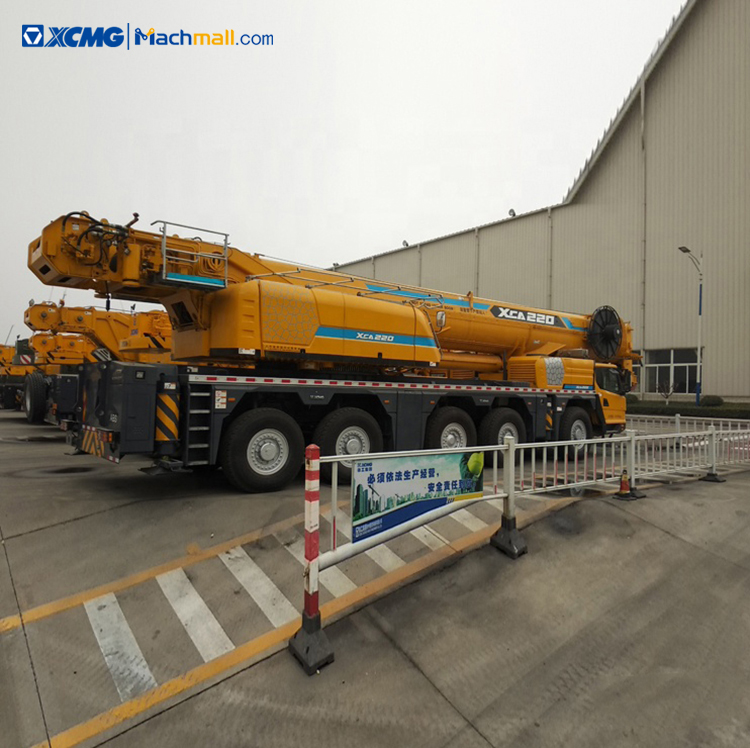 XCMG official 220 ton all terrain crane XCA220 for sale