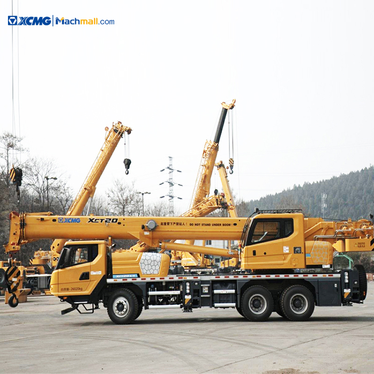 XCMG 20 ton 5 jib lifting crane XCT20L5 for sale