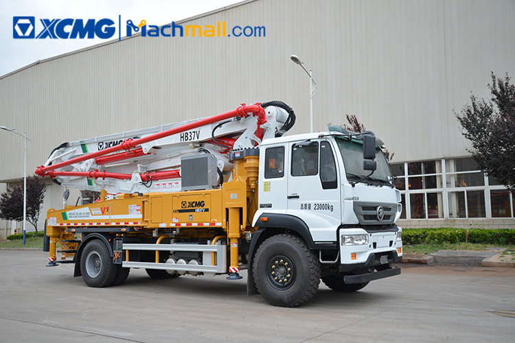 HB37V XCMG Concrete Pump with Sinotruk STR chassis for sale