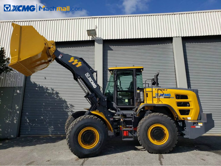 XCMG 4 ton 5 cubic 175hp wheel loader with Cummins engine