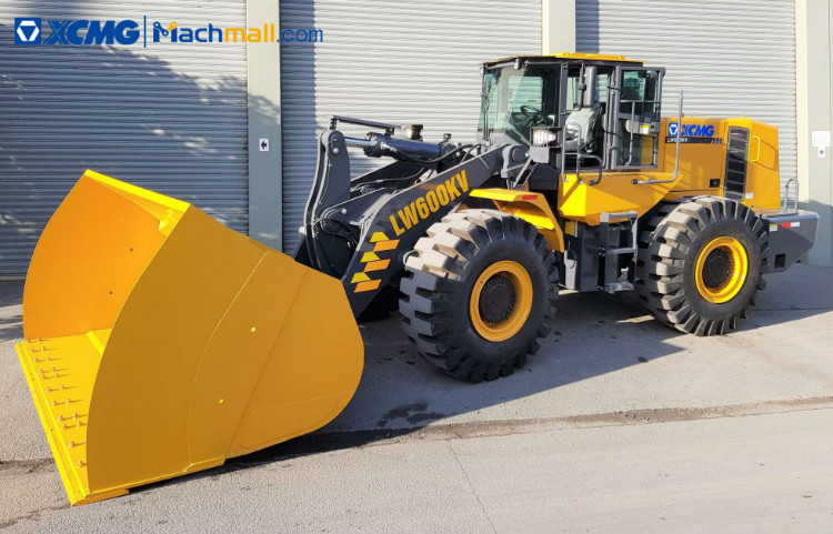 XCMG 6 ton 4.5 cbm 179kw wheel loader LW600KV for sale