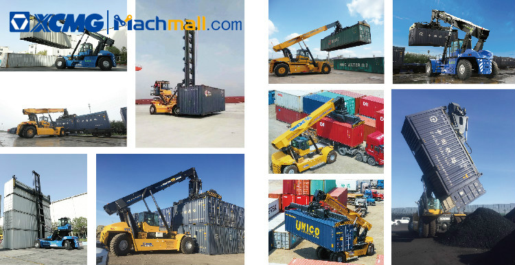 XCMG 9m 30 ton Reach Stacker for Logs and Steel Pipe price