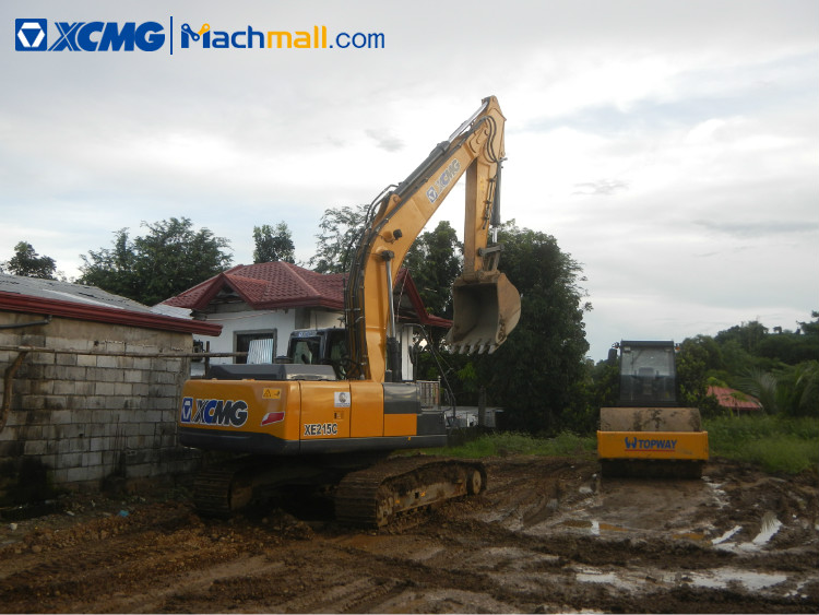 XCMG XE215C 20 ton excavator machine with catalog PDF for sale