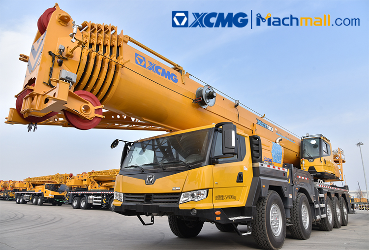 110 ton XCMG telescopic boom truck crane XCT110 for sale