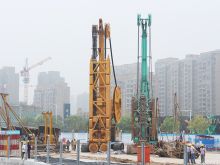 XCMG Trenching Machine 5m Diaphragm Wall Grab Trench Cutter XTC80/55 for Sale