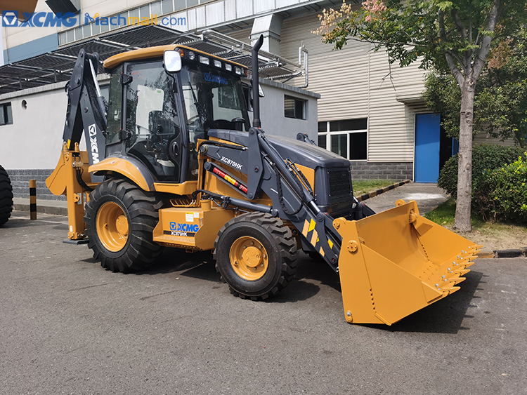 XCMG mini 2.5 ton backhoe excavator loader XC870K with 4in1 bucket price