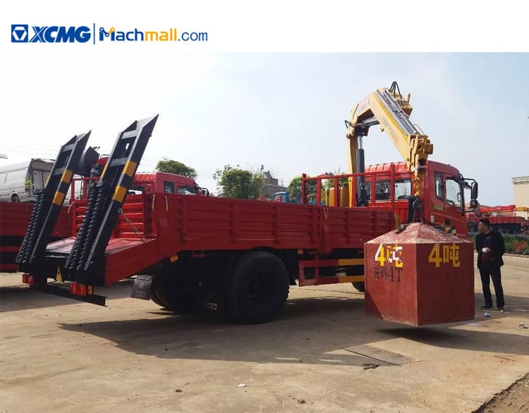 XCMG Official mini knuckle boom pickup truck lift crane 3000kg price