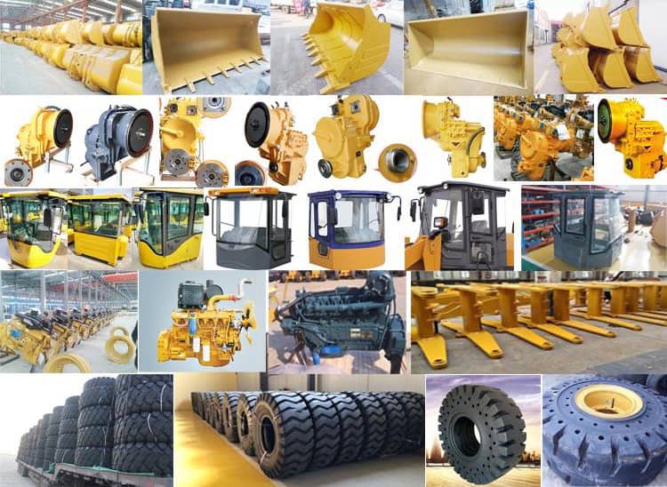 Consumable Spare Parts List of XCMG LW300FN Wheel Loader
