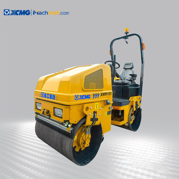 1 ton XCMG mini road roller compactor XMR153 price