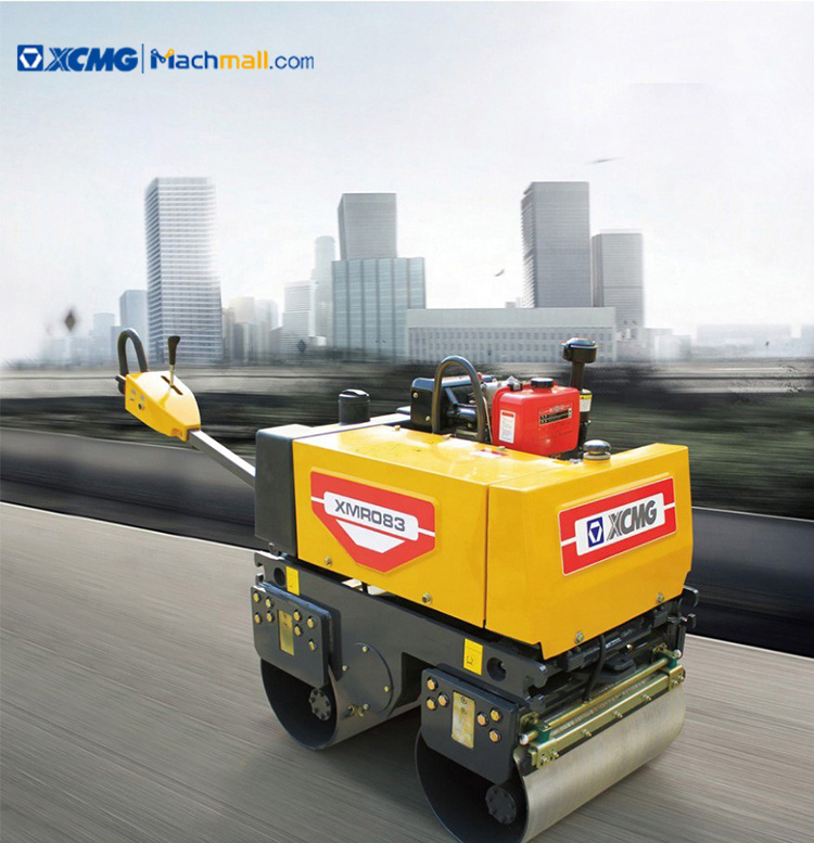 XCMG 1 ton vibratory mini road roller compactor XMR083 price