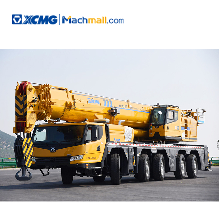 180 ton XCMG mobile all terrain truck crane XCA180 price