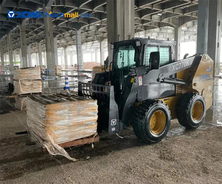 XCMG Skid Steer Loader for Asphalt Concrete Road Paving and Milling