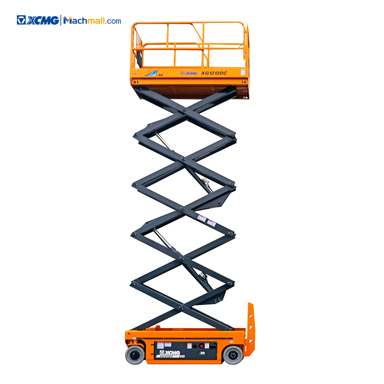 XCMG Manufacturer 12m Electric Scissor Lift Work Platform XG1212DC On Sale