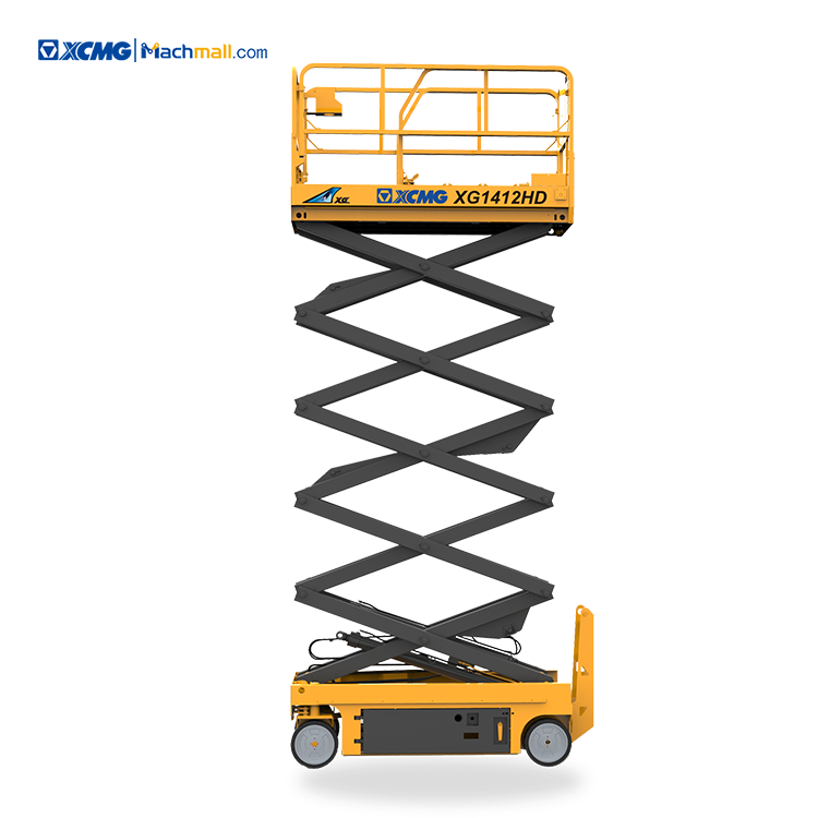 XCMG 14m XG1412HD Mobile Hydraulic Scissor Lift Table Aerial Work Platform