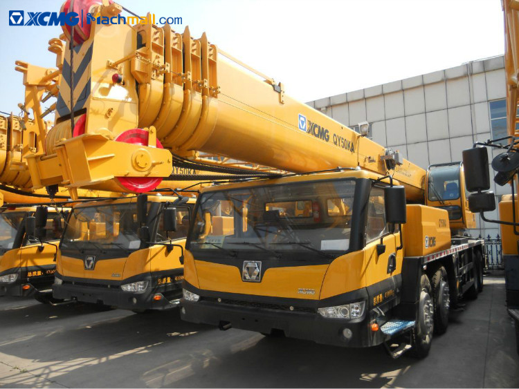 XCMG QY50KA truck crane 50 ton 58m with catalog PDF for sale