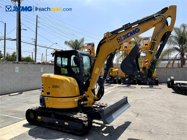 XCMG 6 ton Small Digger Excavator XE55U price