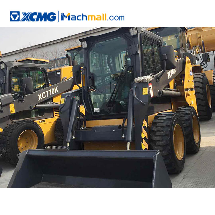 XCMG Official mini loader skid steer XC740 cheap mini skid steer loader for sale