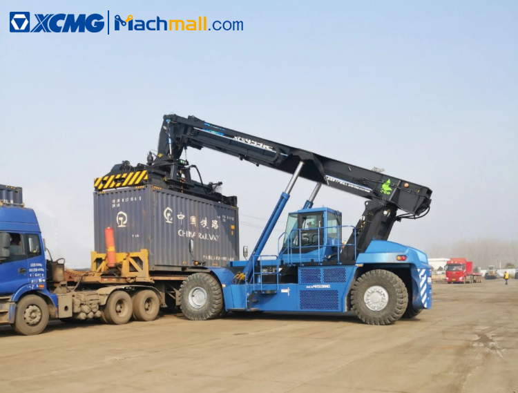 XCMG Offical 45 ton Electric Reach Stacker Container XCS4531E Product For Sale