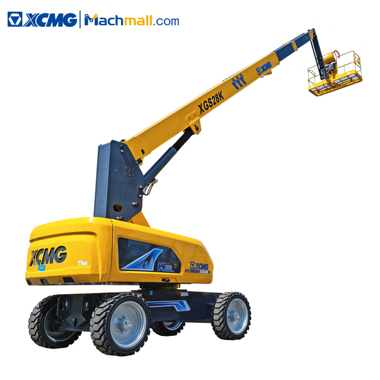 XCMG official mobile telescopic boom lift XGS28K 28m aerial working platform price