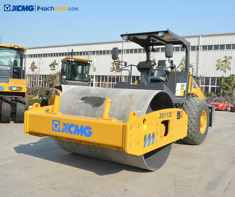 China XCMG cheap 10 ton vibratory road roller compactor XS113E price