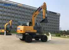 Wheeled Excavators | XCMG XE150WB 14 ton Excavator with Cummins Engine