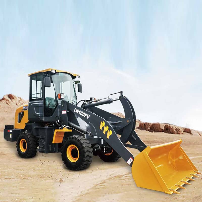 XCMG official mini wheel loader 2 ton LW160FV for sale