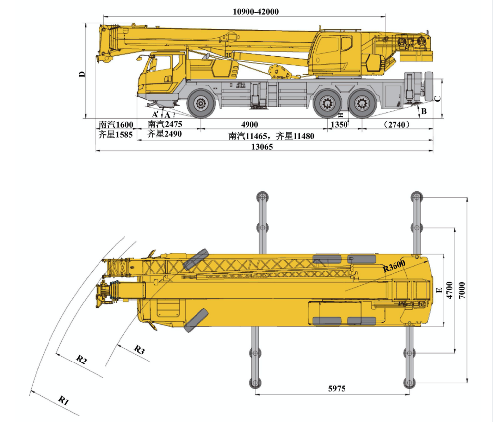 XCMG Official XCT35 Truck Crane for sale