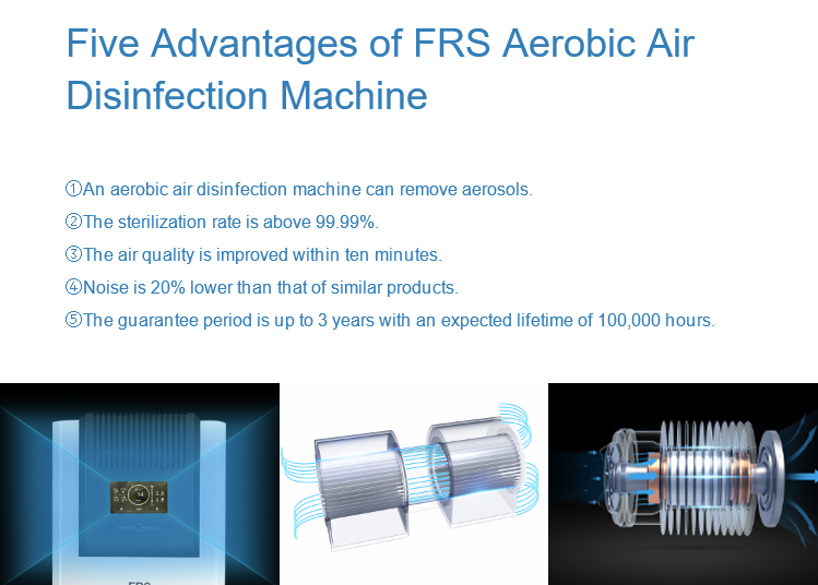 FRS New Air Disinfection Purifier Machine FY-YA1000D with CE Certification