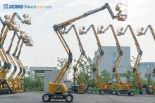 XCMG XGA16AC 16m crank arm articulated electric mobile lifting work platform for sale