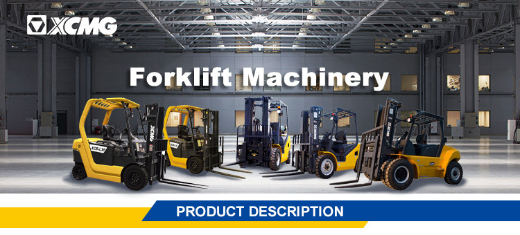 XCMG new large-tonnage 12 ton forklift diesel 3m lift height for quay warehouse sale