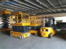 XCMG official 18m mobile rough terrain hydraulic scissor lift platform XG1823RT price for sale