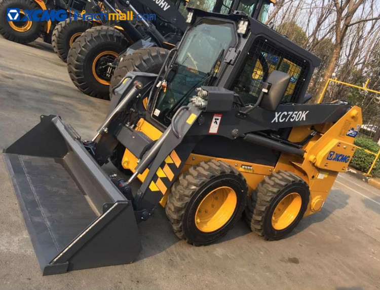 Skid-steer loader for sale | China small skid steer loader XC750K price