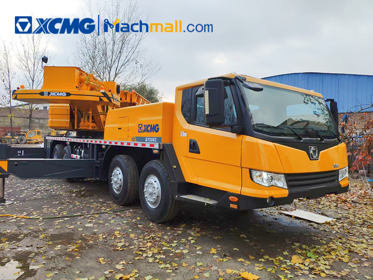 50 ton XCMG China new mobile truck crane QY50KC for sale