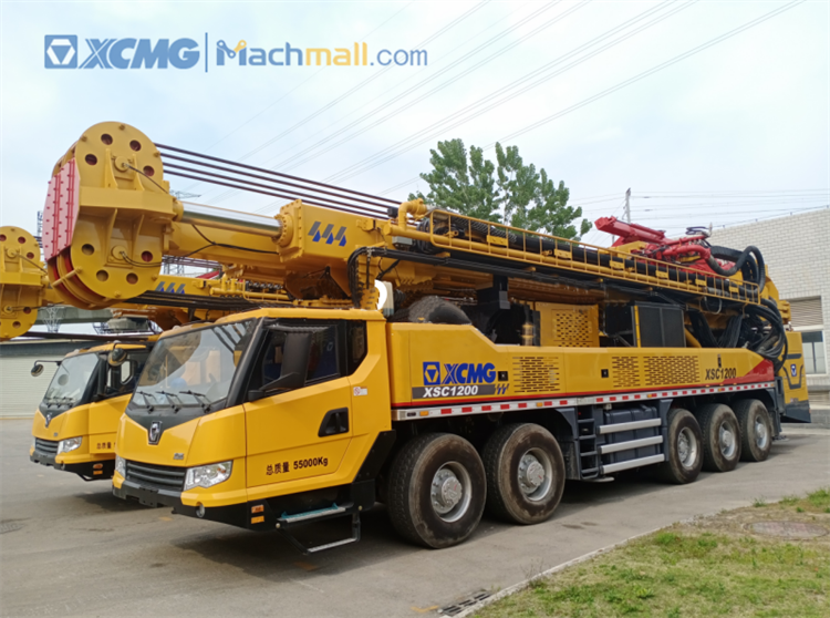 XCMG Manufacturer Trailer Mounted Water Well Drilling Rig for Geothermal Energy Exploitation