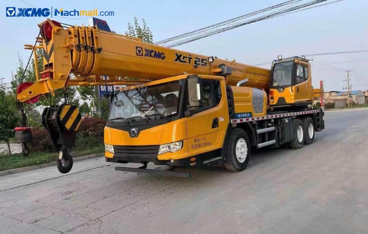 XCT25 - XCMG manufacturer 25 ton mobile crane XCT25 price