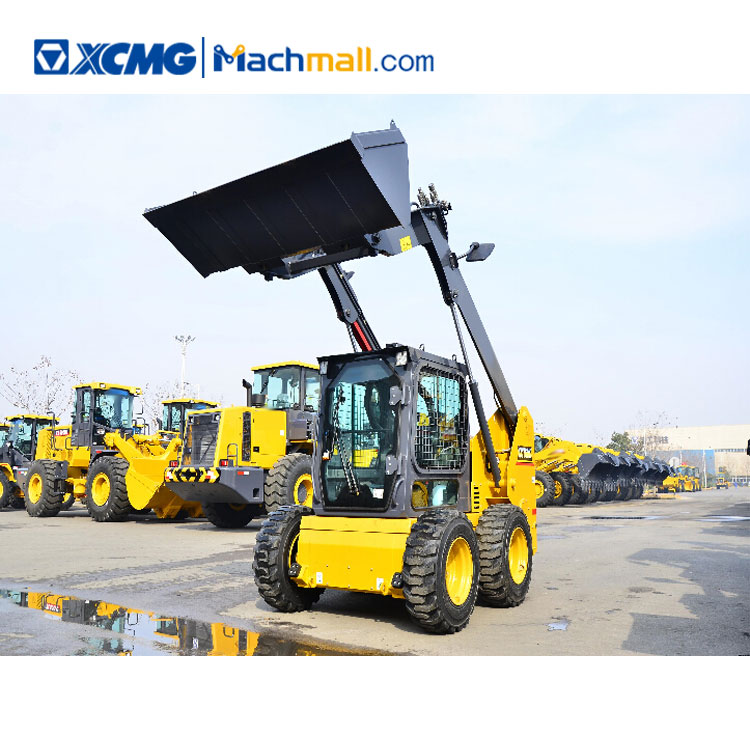 XCMG Official mini loader skid steer XC740 cheap mini skid steer loader for sale