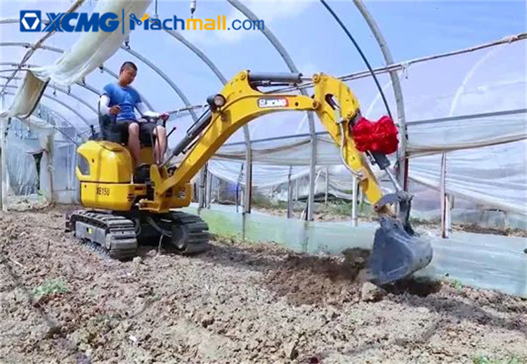 XCMG 1 ton mini tailless digger for garden XE15U price