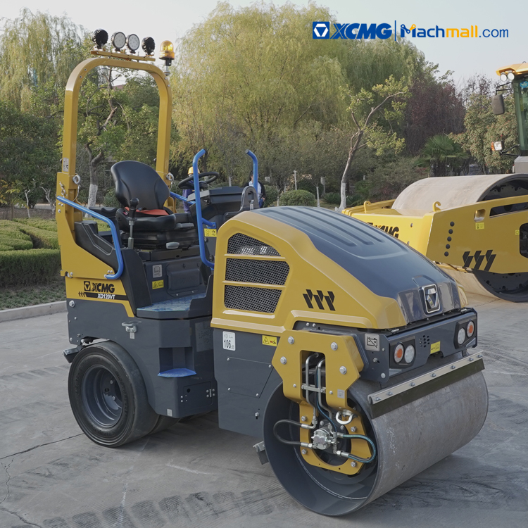 XCMG 2 ton mini vibratory asphalt roller compacter with CE for sale